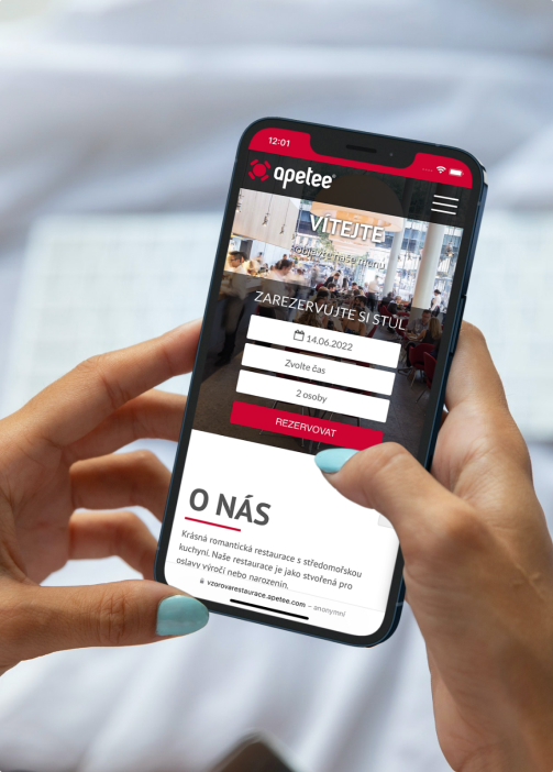 Profesionální web pro gastronomii bez starostí